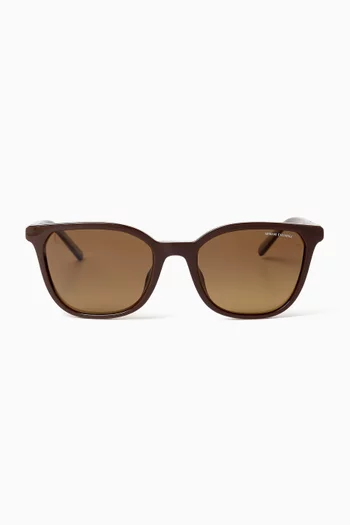 Cat-eye Sunglasses in Acetate