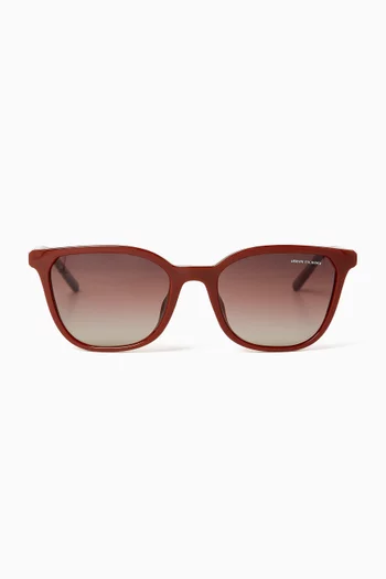 Cat-eye Sunglasses in Acetate