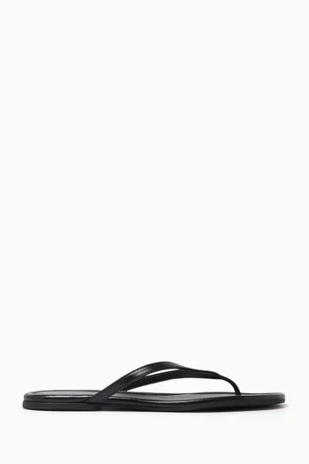 Freja Thong Sandals in Nappa Leather