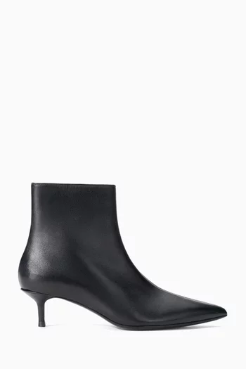 Sebastian 45 Ankle Boots in Smooth Leather