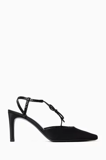 Inez 85 Pumps in Satin