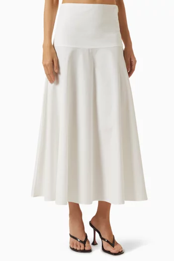 Ona Skirt in Cotton Poplin