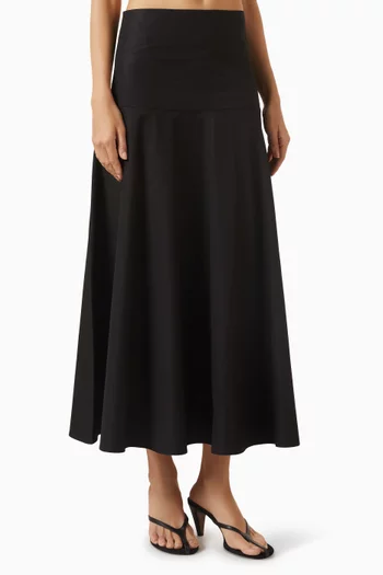 Ona Skirt in Cotton Poplin