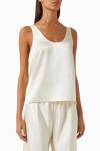 Romy Slip Top in Satin