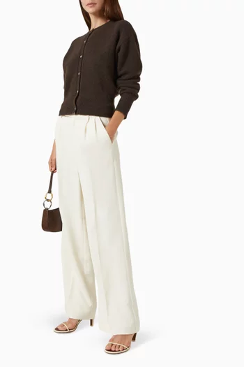 Bella Tailored Pants in Crepe
