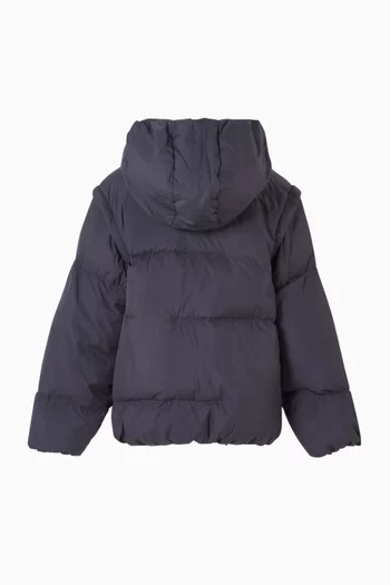 Embroidered Logo Patch Hoodie