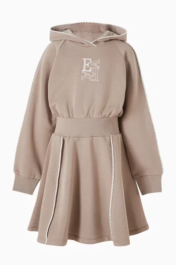 Hooded Sweatshirt Dress