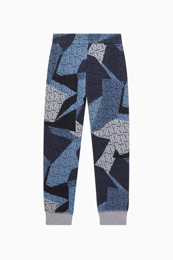Fantasy Print Drawstring Joggers