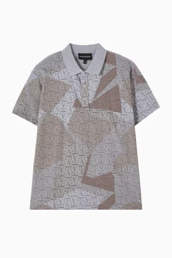Fantasy Print Polo Shirt