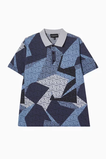 Fantasy Print Polo Shirt