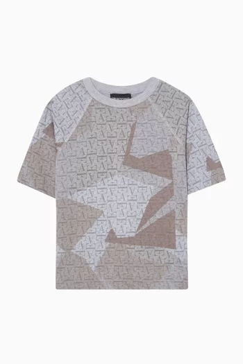 Eagle Logo T-shirt in Cotton