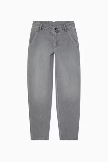 Five-Pocket Jeans in Denim