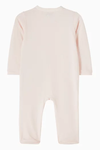 Embroidered Bear Sleepsuit