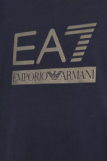 تي شيرت بطبعة بشعار EA7‏