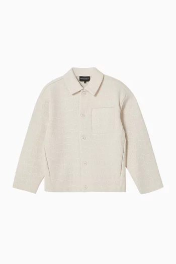 قميص بشعار حرفي EA
