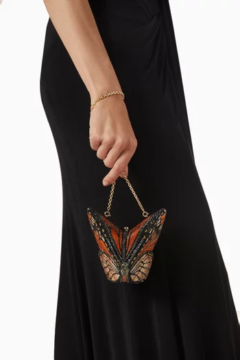 Butterfly Marigold Clutch