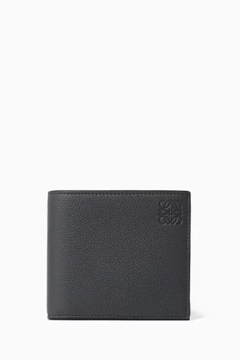 Essential Bifold Wallet in Grained Leather
