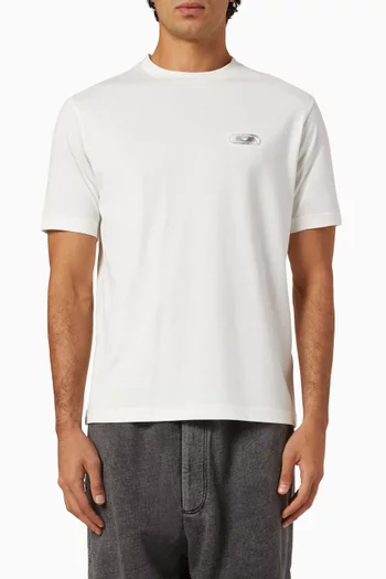 Logo-print T-shirt in Jersey