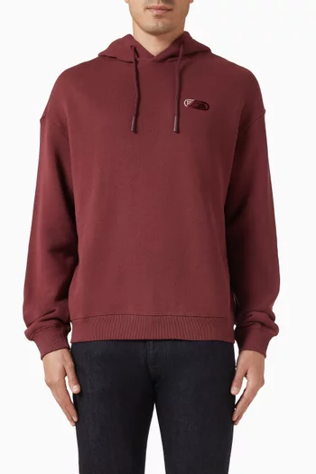 Logo Hoodie in Cotton