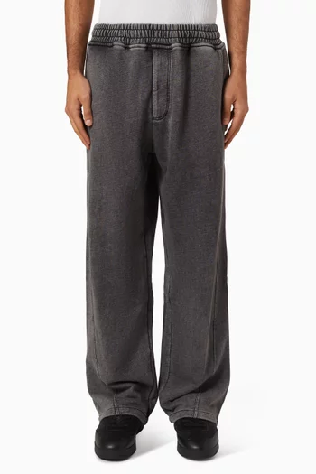 Wide-leg Sweatpants in Cotton-blend