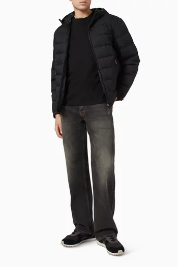 Logo Down Blouson Jacket