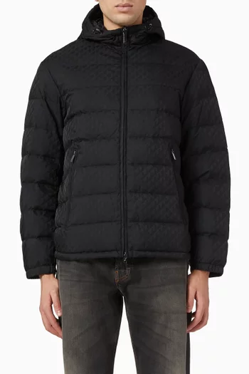 Logo Down Blouson Jacket