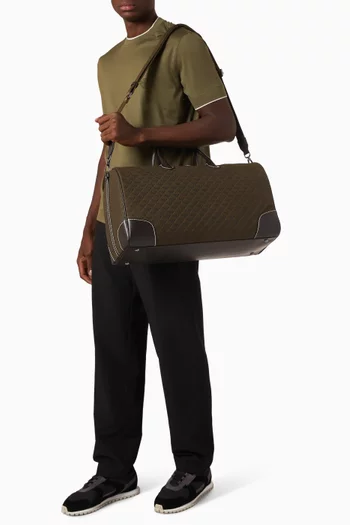 Geometric Pattern Duffle Bag