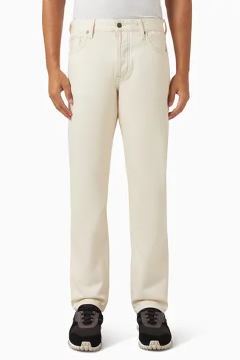 Flared Slim-fit Jeans in Denim