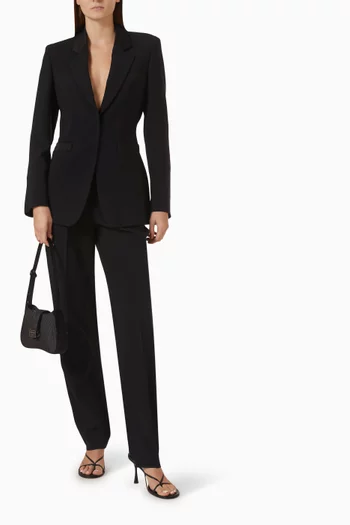 Satin Side Stripe Pants