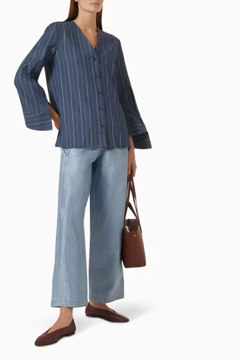 Striped Jacquard Shirt
