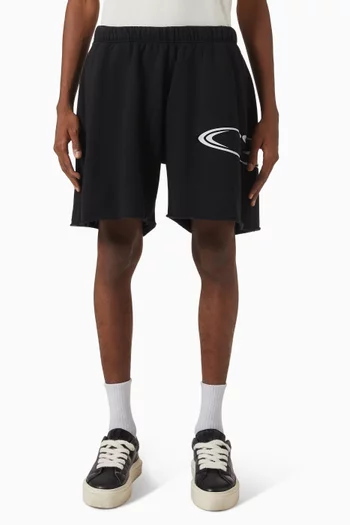 CB Surf Decal Shorts in Cotton