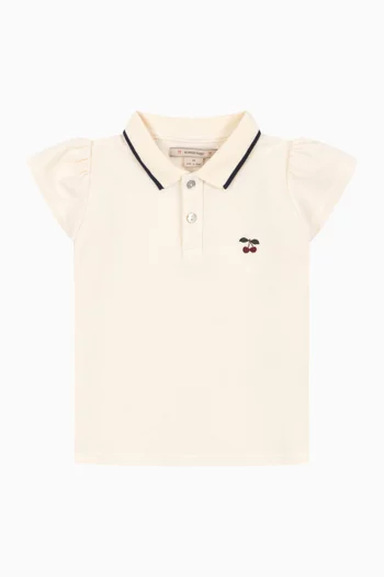 Florita Polo Shirt in Cotton-blend