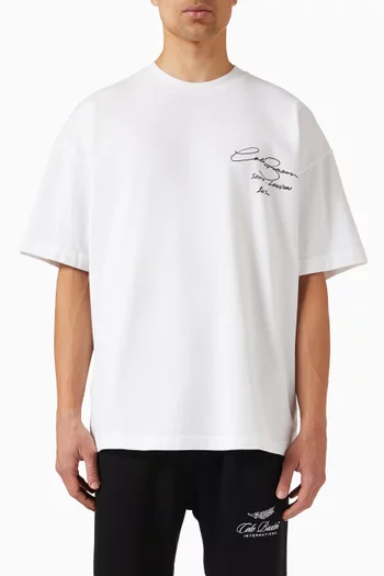 Signature T-shirt in Cotton