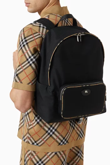 Check-trim Backpack in Nylon