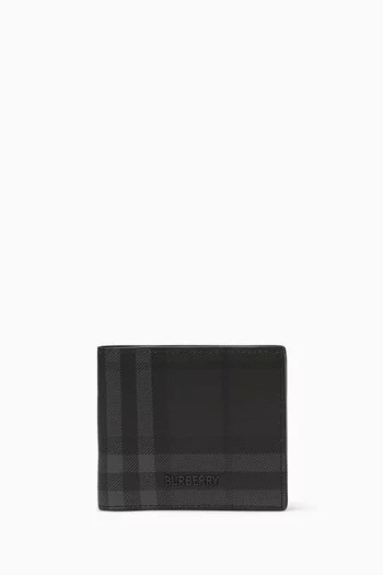 Check Bifold Wallet in Canvas