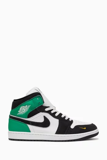 Air Jordan 1 Mid SE Sneakers in Leather