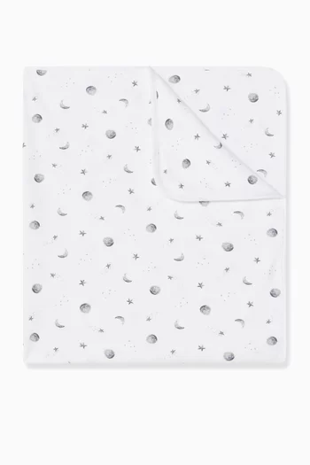 Starlit Moon Blanket in Bamboo-blend