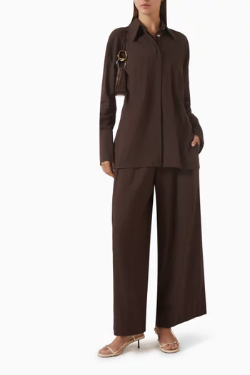 Wide-leg Palazzo Pants