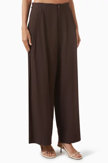 Wide-leg Palazzo Pants