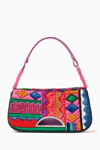 2000s Malice Beaded Shoulder Bag