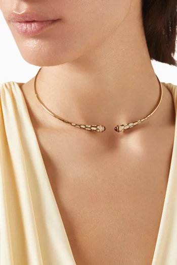 Mushabbak Diamond Choker in 18kt Yellow Gold