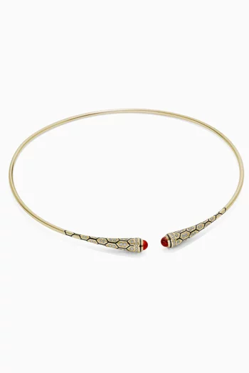 Mushabbak Diamond Choker in 18kt Yellow Gold