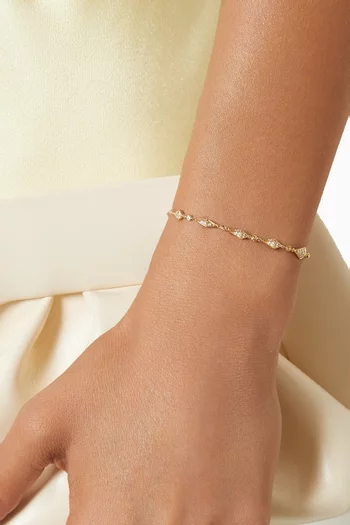 Al Merta'shah Diamond Bracelet in 18kt Gold