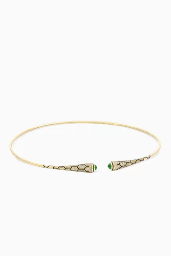 Mushabbak Diamond Choker in 18kt Yellow Gold
