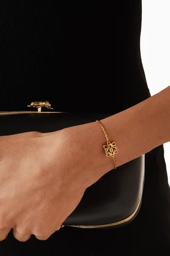 Bombe Anagram Bracelet in Brass