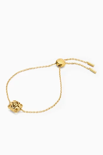 Bombe Anagram Bracelet in Brass