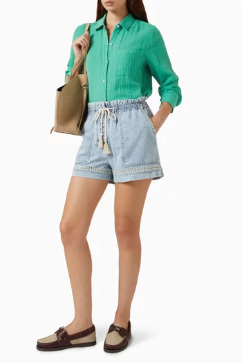 Foster Shorts in Denim