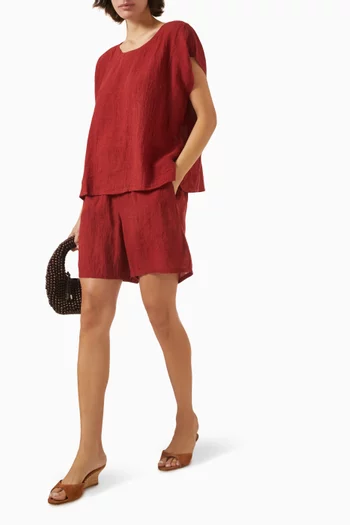 YCN Walking Shorts in Linen