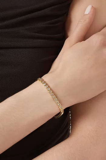 Mini Elysian Bracelet in 18kt Gold-plated Brass