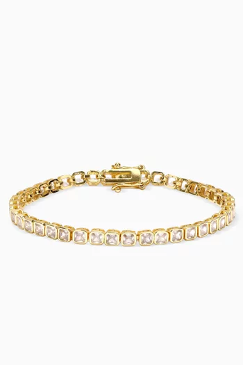 Mini Elysian Bracelet in 18kt Gold-plated Brass